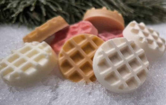 Scented waffle fondants ~8g
