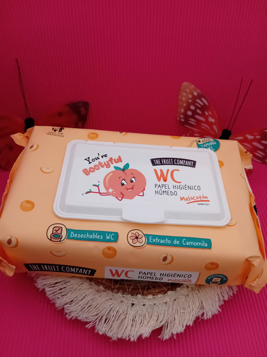 Lingettes intimes wc pêche
