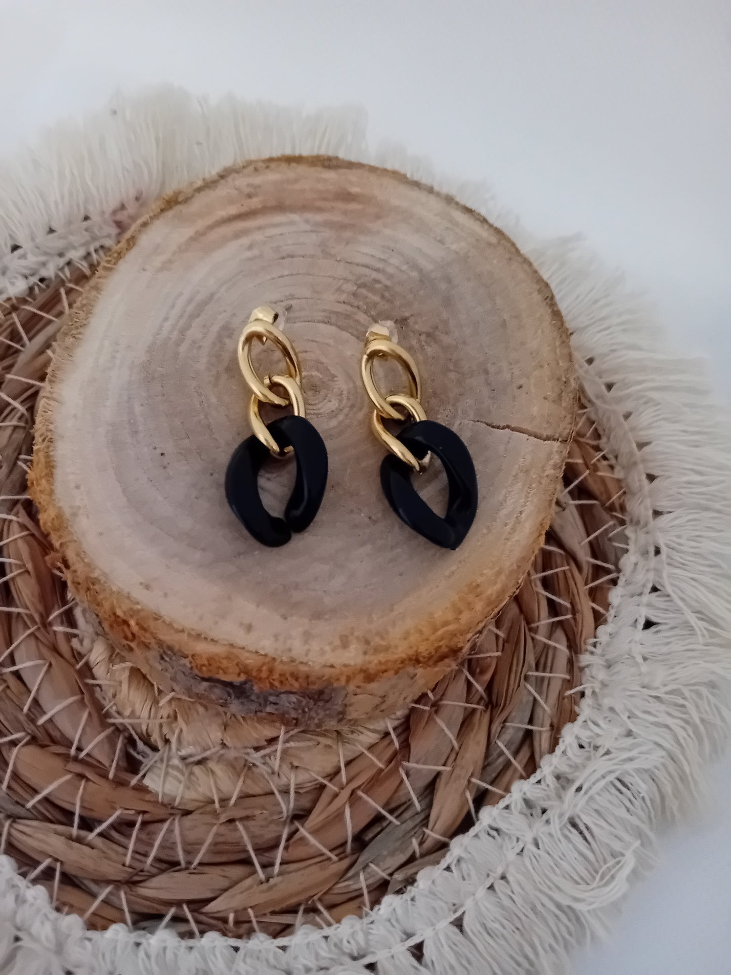 Boucle d'oreille DARK