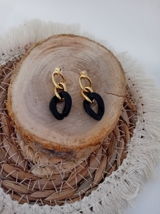 Boucle d'oreille DARK