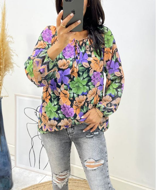 Blouse tropique